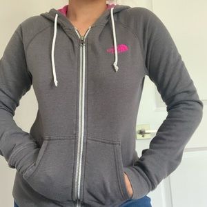 The North Face zip up